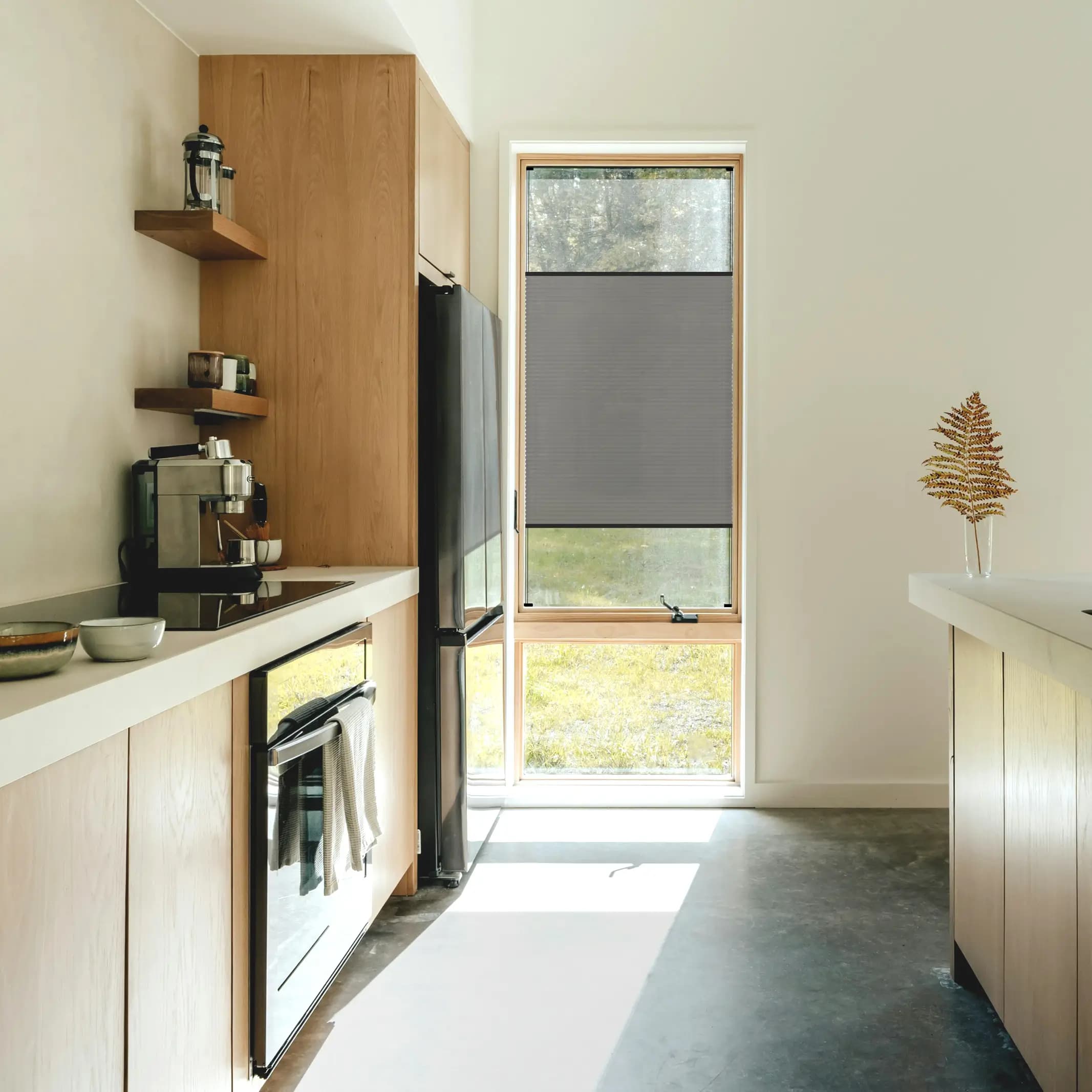 Slate Earth + svart matt profil